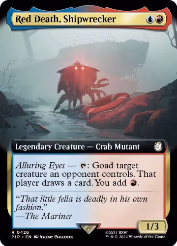 Red Death, Shipwrecker (Extended Art) (426), Universes Beyond: Fallout — Magic card price