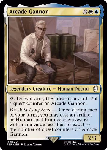 Arcade Gannon (Surge Foil) (620), Universes Beyond: Fallout — Magic card price