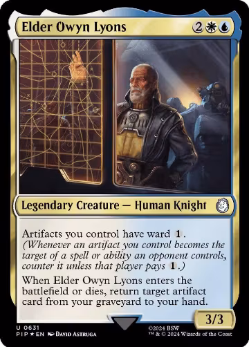 Elder Owyn Lyons (Surge Foil) (631), Universes Beyond: Fallout — Magic card price