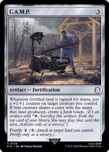 C.A.M.P. (129), Universes Beyond: Fallout — Magic card price