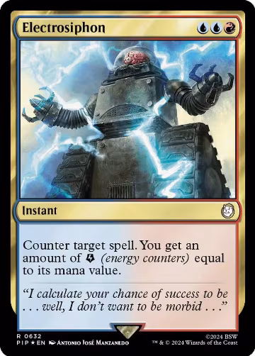 Electrosiphon (Surge Foil) (632), Universes Beyond: Fallout — Magic card price