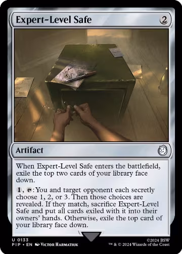 Expert-Level Safe (133), Universes Beyond: Fallout — Magic card price