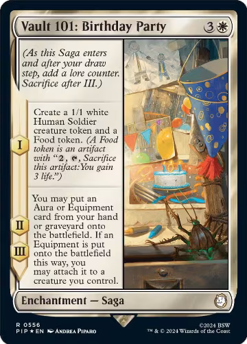 Vault 101: Birthday Party (Surge Foil) (556), Universes Beyond: Fallout — Magic card price