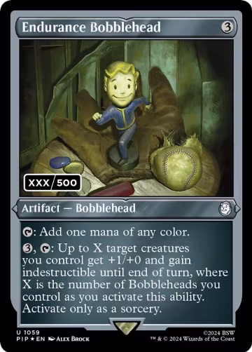 Endurance Bobblehead (Serial Numbered) (1059) — card price