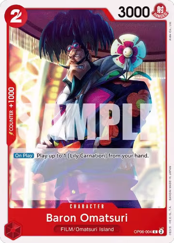 Baron Omatsuri (OP06-004), Wings of the Captain — One Piece card price