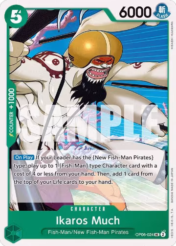 Ikaros Much (OP06-024), Wings of the Captain — One Piece card price