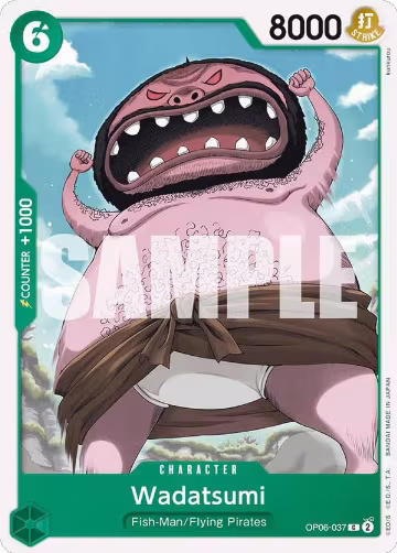 Wadatsumi (OP06-037), Wings of the Captain — One Piece card price