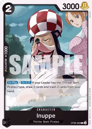 Inuppe (OP06-082), Wings of the Captain — One Piece card price