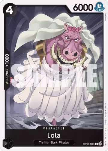 Lola (OP06-094), Wings of the Captain — One Piece card price