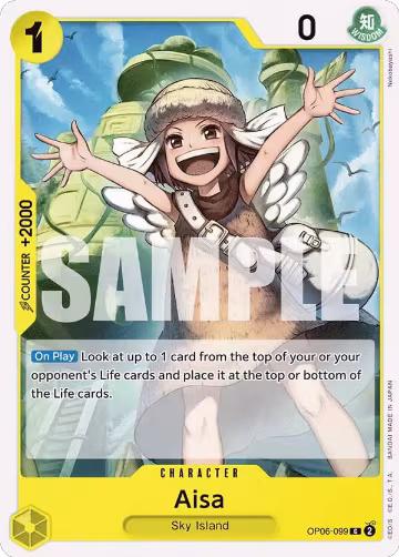 Aisa (OP06-099), Wings of the Captain — One Piece card price