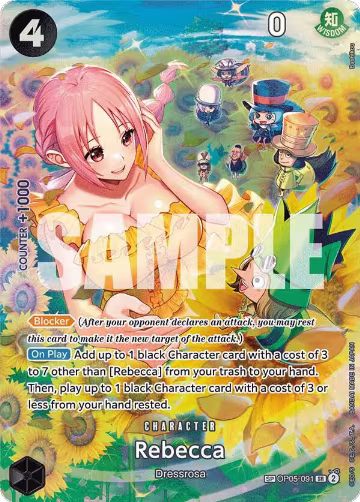 Rebecca (SP) (OP05-091) — card price