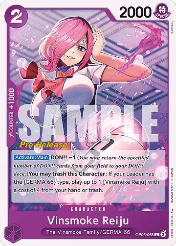 Vinsmoke Reiju (068) (OP06-068) — card price