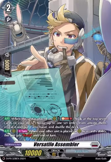 Versatile Assembler (328) (D-PR/328EN), D Promo Cards — Vanguard card price