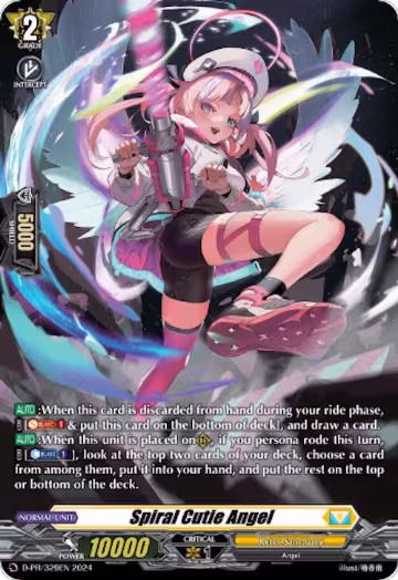 Spiral Cutie Angel (329) (D-PR/329EN), D Promo Cards — Vanguard card price