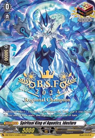Spiritual King of Aquatics, Idosfaro (Spring Fest 2024) (BSF2024/VGS04), Bushiroad Event Cards — Vanguard card price