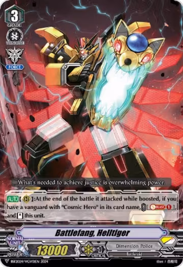 Battlefang Helltiger (Spring Fest 2024) (BSF2024/VGV01EN), Bushiroad Event Cards — Vanguard card price