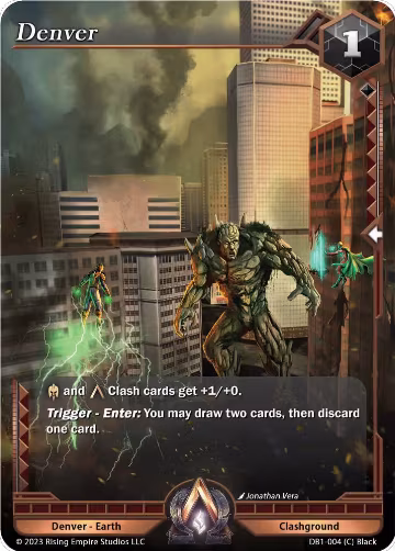 Denver (DB1-004), Year of the Dragon — Alpha Clash card price