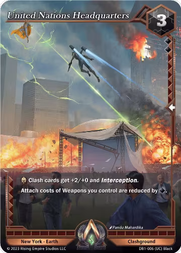 United Nations Headquarters (DB1-006), Year of the Dragon — Alpha Clash card price