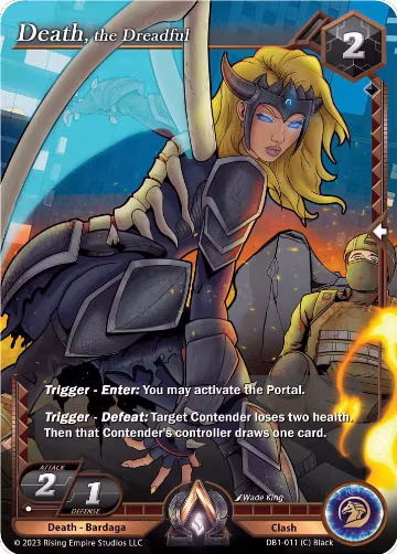 Death, the Dreadful (DB1-011), Year of the Dragon — Alpha Clash card price