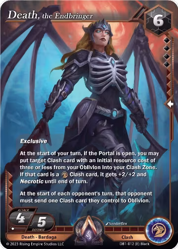 Death, the Endbringer (DB1-012), Year of the Dragon — Alpha Clash card price