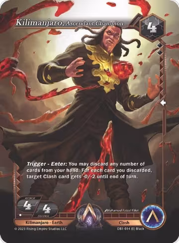 Kilimanjaro, Ascendant Champion (DB1-014), Year of the Dragon — Alpha Clash card price