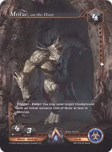 Morac, on the Hunt (DB1-016), Year of the Dragon — Alpha Clash card price
