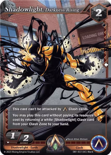 Shadowlight, Darkness Rising (DB1-022), Year of the Dragon — Alpha Clash card price