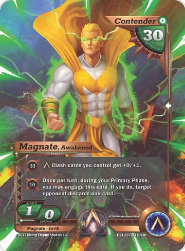 Magnate, Awakened (DB1-037), Year of the Dragon — Alpha Clash card price