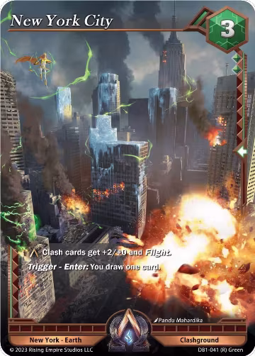 New York City (DB1-041), Year of the Dragon — Alpha Clash card price