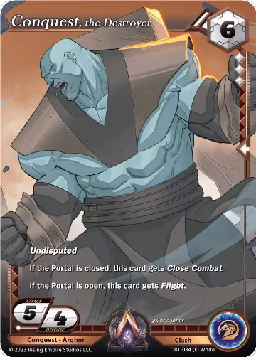 Conquest, the Destroyer (DB1-084), Year of the Dragon — Alpha Clash card price