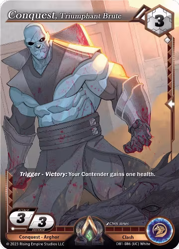 Conquest, Triumphant Brute (DB1-086), Year of the Dragon — Alpha Clash card price
