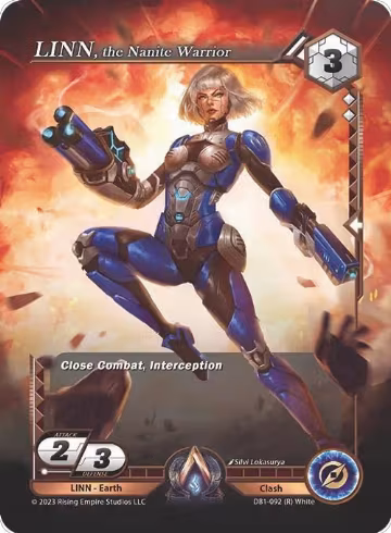 LINN, the Nanite Warrior (DB1-092), Year of the Dragon — Alpha Clash card price
