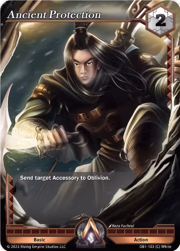 Ancient Protection (DB1-103), Year of the Dragon — Alpha Clash card price