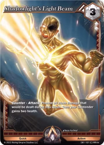 Shadowlight's Light Beam (DB1-107), Year of the Dragon — Alpha Clash card price