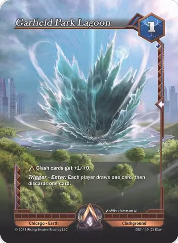 Garfield Park Lagoon (DB1-110), Year of the Dragon — Alpha Clash card price