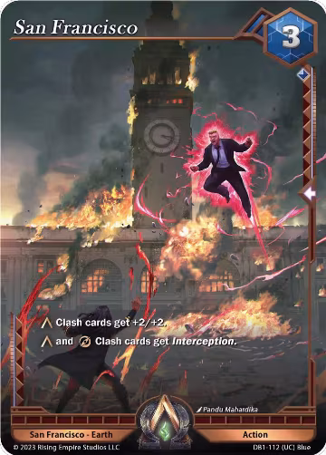 San Francisco (DB1-112), Year of the Dragon — Alpha Clash card price