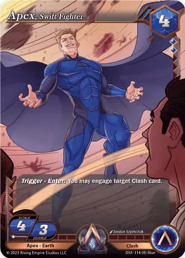 Apex, Swift Fighter (DB1-114), Year of the Dragon — Alpha Clash card price