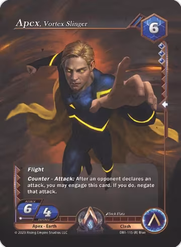 Apex, Vortex Slinger (DB1-115), Year of the Dragon — Alpha Clash card price