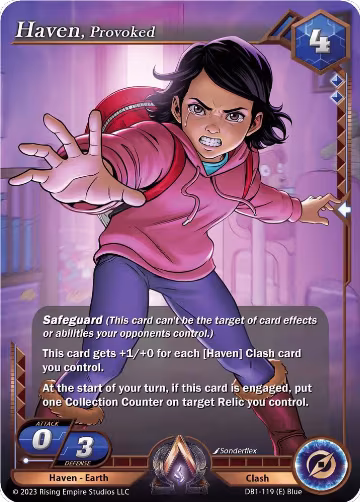 Haven, Provoked (DB1-119), Year of the Dragon — Alpha Clash card price