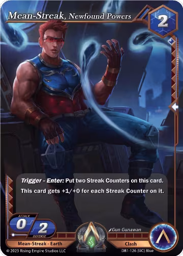 Mean-Streak, Newfound Powers (DB1-126), Year of the Dragon — Alpha Clash card price