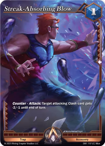 Streak-Absorbing Blow (DB1-137), Year of the Dragon — Alpha Clash card price