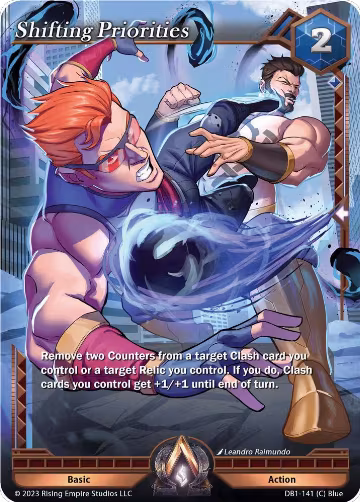 Shifting Priorities (DB1-141), Year of the Dragon — Alpha Clash card price