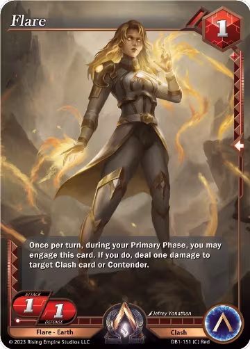 Flare (DB1-151), Year of the Dragon — Alpha Clash card price