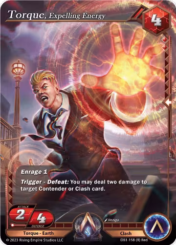 Torque, Expelling Energy (DB1-158), Year of the Dragon — Alpha Clash card price