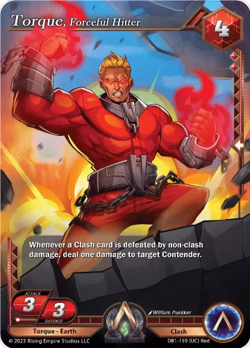 Torque, Forceful Hitter (DB1-159), Year of the Dragon — Alpha Clash card price