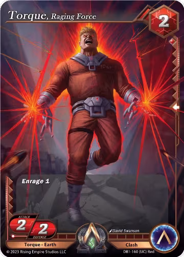 Torque, Raging Force (DB1-160), Year of the Dragon — Alpha Clash card price