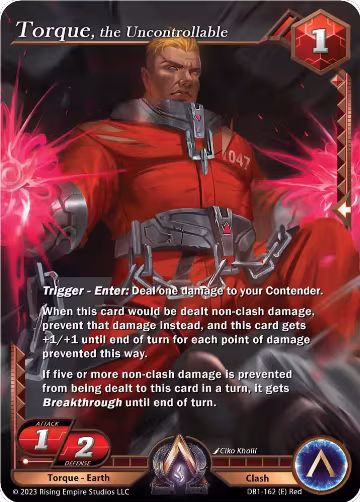 Torque, the Uncontrollable (DB1-162), Year of the Dragon — Alpha Clash card price