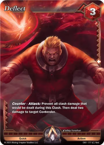 Deflect (DB1-177), Year of the Dragon — Alpha Clash card price