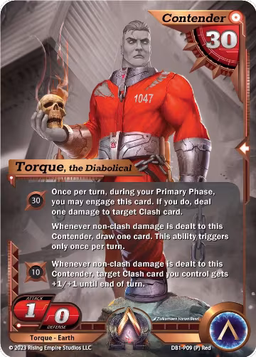 Torque, the Diabolical (Monochrome) (DB1-P09) — card price