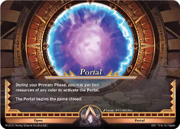 The Portal (DB1-T01), Year of the Dragon — Alpha Clash card price